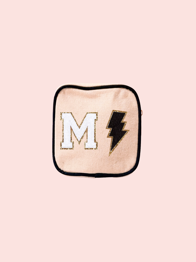 Mini Care Canvas Pouch Negro - So Aesthetic!