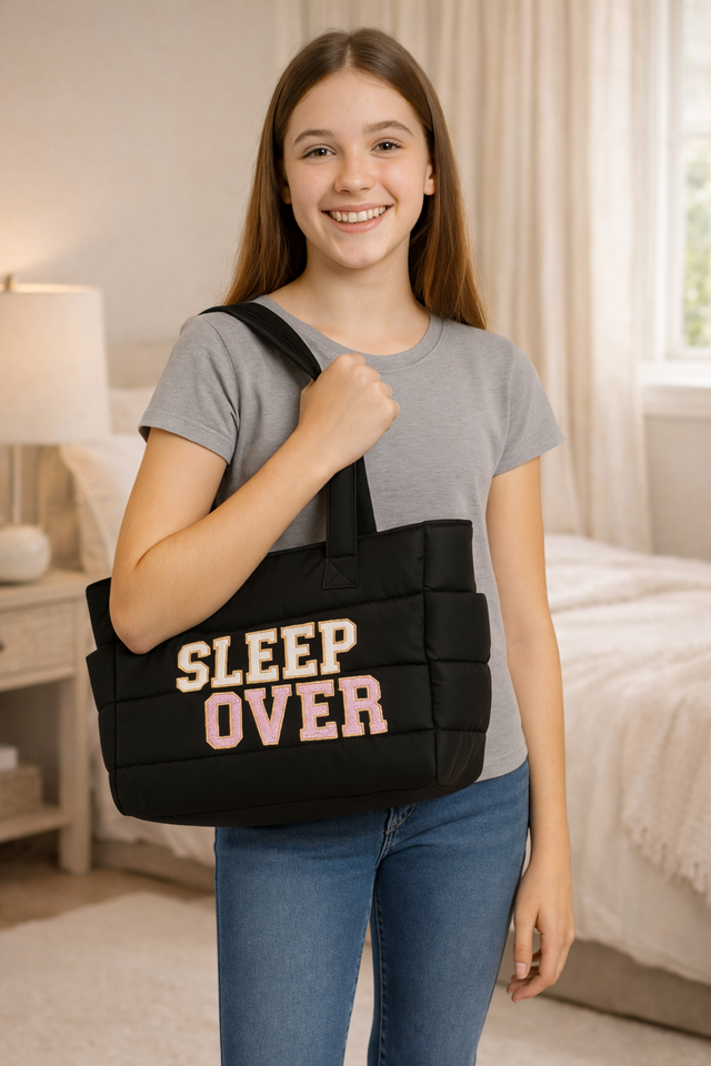 Big Tote Black- So Aesthetic!