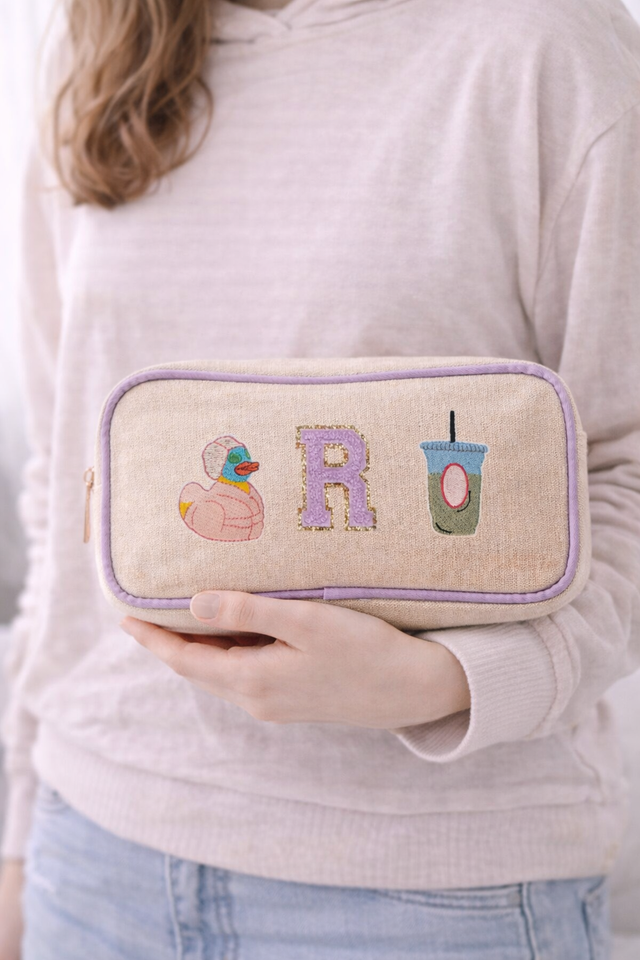 Canvas Pouch M Lila - So Aesthetic!