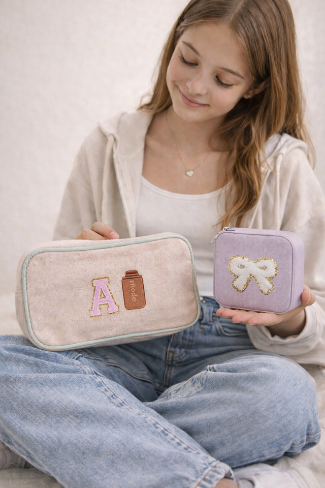 Teen Everyday Set — Canvas Pouch+ Mini Jewelry