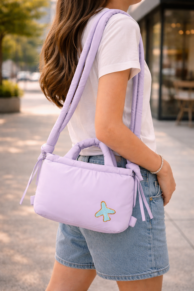 Crossed Bag Lilac- So Aesthetic!