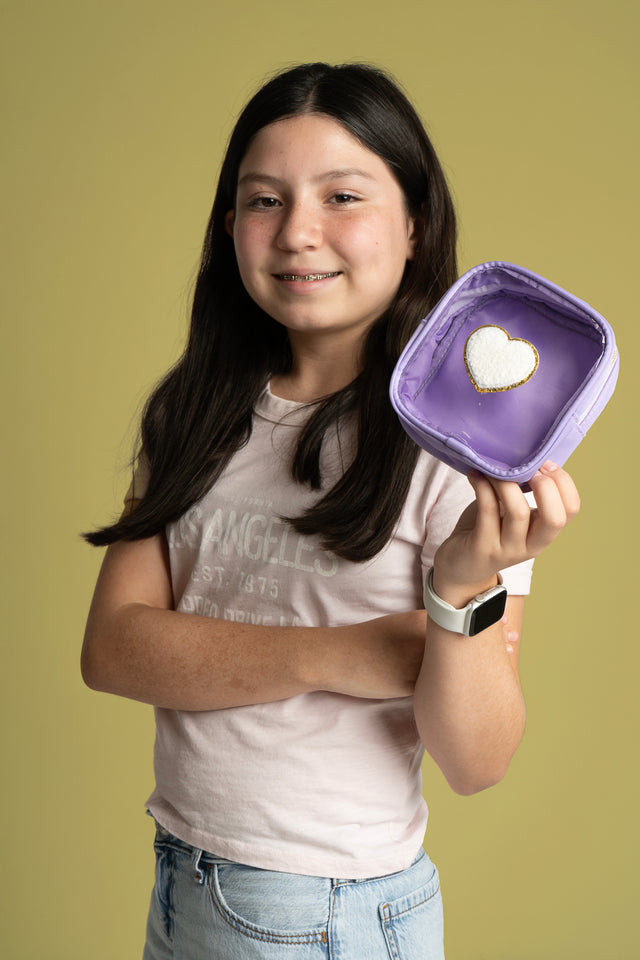 Clear Pouch CH Morado - So Aesthetic!