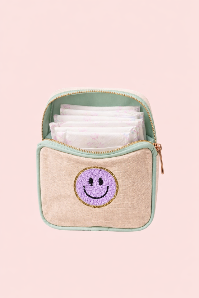 Mini Care Canvas Pouch Menta - So Aesthetic!