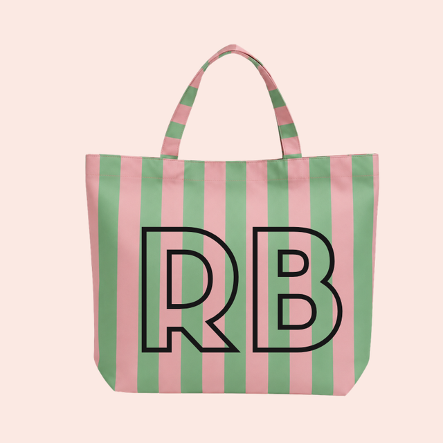 Tote Monogram Green - So Aesthetic!